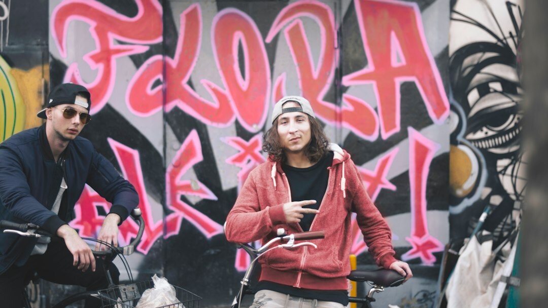 Portrait of a young Danish video and sound producer