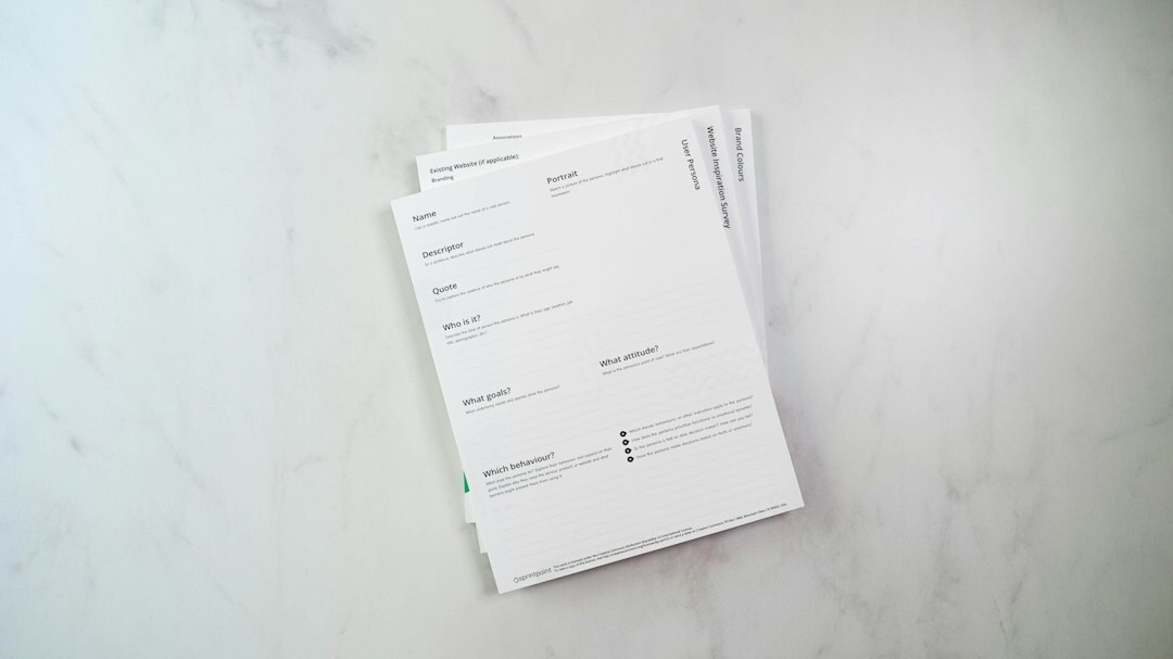 financial planning documents
