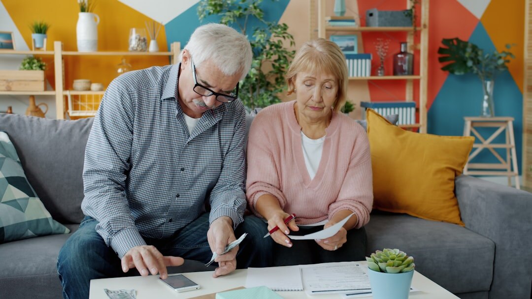 couple discussing finances