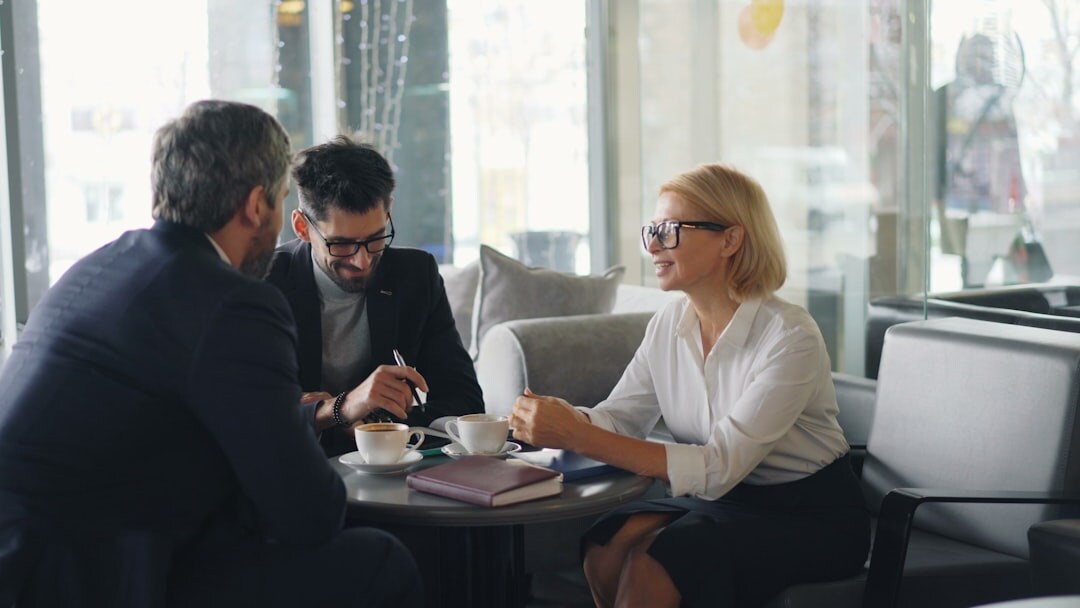 financial advisor meeting